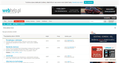 Desktop Screenshot of forum.webhelp.pl